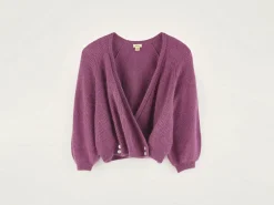 Dioph V-hals Wikkelcardigan