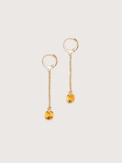 HELENA ROHNER Citrien Oorbellen