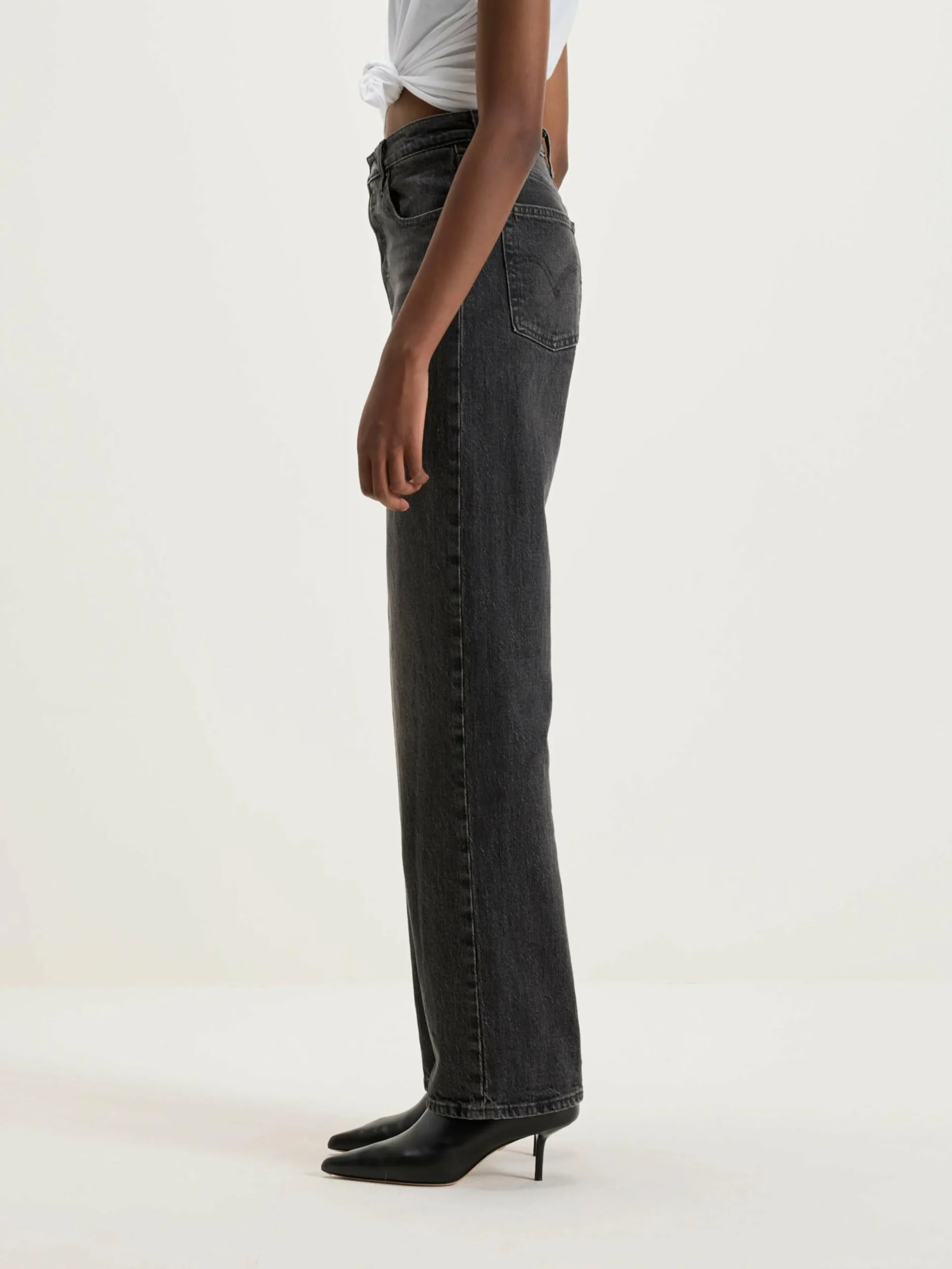 LEVI'S® Ribcage Full Length Jeans