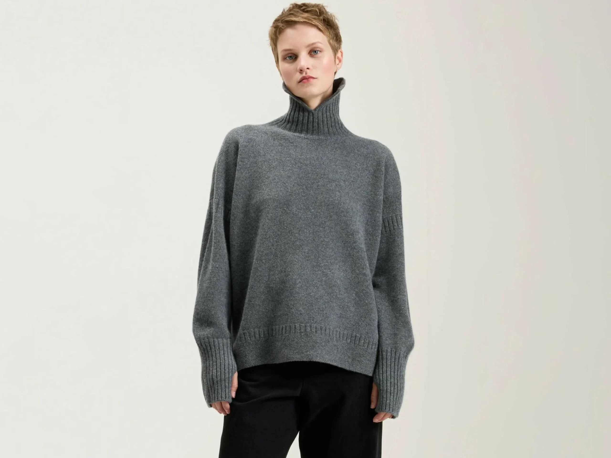 NICHOLSON & NICHOLSON Lulu High Neck Sweater