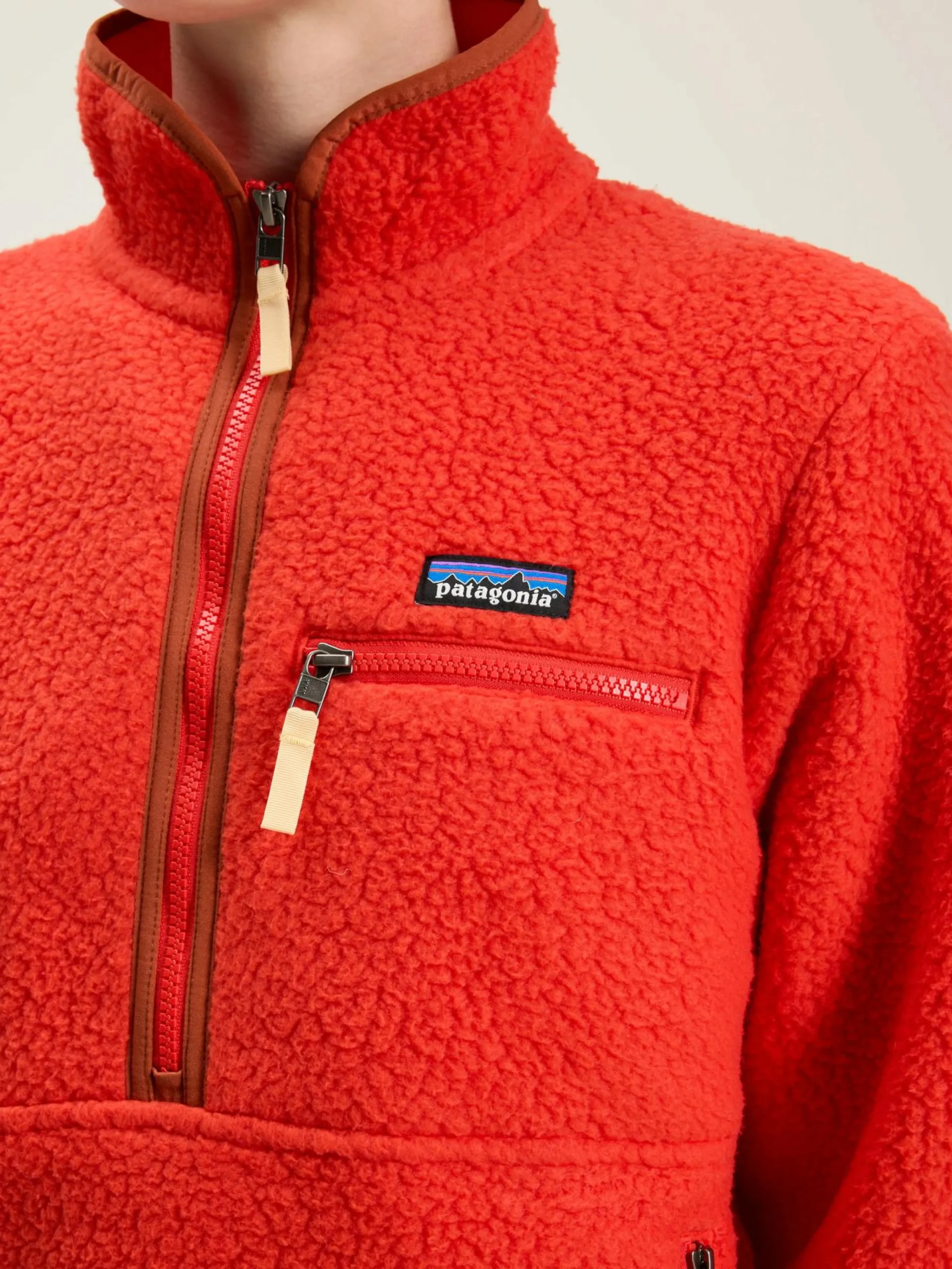 PATAGONIA Retro Pile Fleece Marsupial Trui Voor Vrouwen