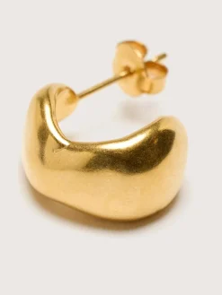 TEN Plum Gold Oorbellen