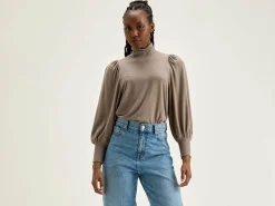 Vazo T-shirt Met Rolkraag